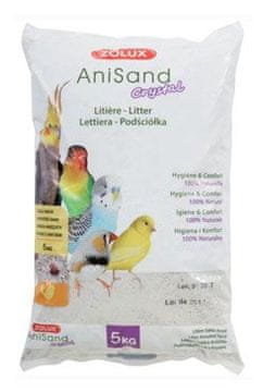 Zolux Posteljnina AniSand Crystal 5kg