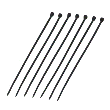 DATACOM Napenjalni trak (3,6x200) črn 100 kosov