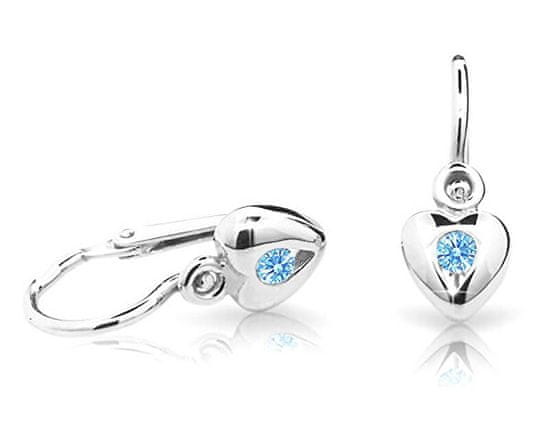 Cutie Jewellery Otroški uhani iz belega zlata C1556-10-X-2