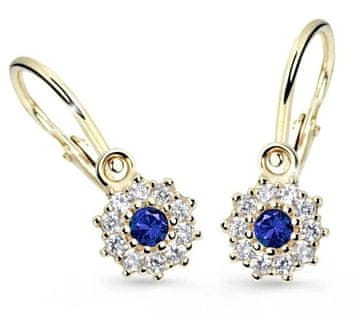 Cutie Jewellery Zlati otroški uhani C2749-10-X-1