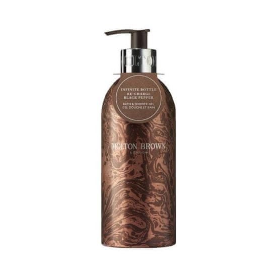 Molton Brown Re-Charge Gel za prhanje s črnim poprom (gel za kopanje in prhanje) 400 ml