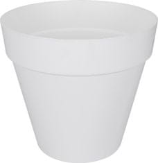 Elho Cvetlični lonec Loft Urban Round - bel 20 cm