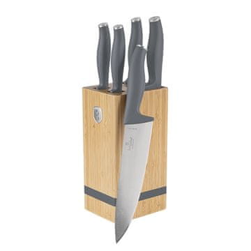 Berlingerhaus Komplet nožev s stojalom BAMBOO 6 kosov Aspen Collection BH-2969