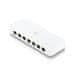 Ubiquiti Switch L2 UniFi USW-Ultra, 8-portno gigabitno stikalo, 7x PoE+-out, 1x PoE++ in, PoE budget 52W, z AC adapterjem