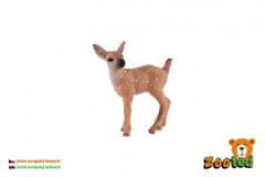 Jelen Evropski jelen zooted plastika 4cm