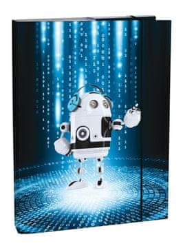 Škatla za zvezke A5 Zabavni roboti