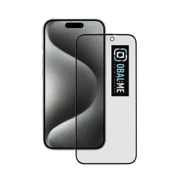 Obal:me PAKET: ME zasebnost 5D kaljeno steklo za Apple iPhone 15 Pro Black