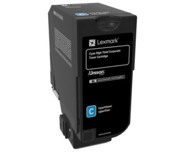 Lexmark Lexmarkov toner 74C2HCE / cian / 12 000 strani / za podjetja