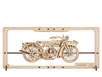 UGEARS 3D sestavljanka Indie Moto 2.5D 42 kosov
