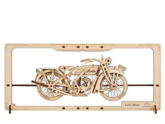 UGEARS 3D sestavljanka Indie Moto 2.5D 42 kosov