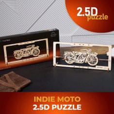 UGEARS 3D sestavljanka Indie Moto 2.5D 42 kosov