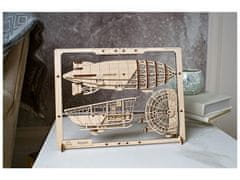 UGEARS 3D sestavljanka Zeppelin 2.5D 49 kosov