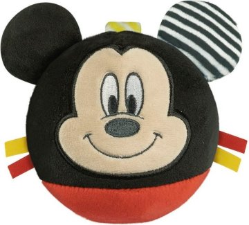 Clementoni BABY Plišasta žoga Mickey Mouse z ropotuljico
