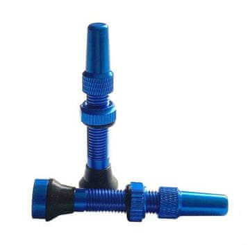 HAVEN Ventil NEO alu 44mm modri 2 kosa