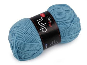 Pletena preja Tulip 100 g - (41241) modra lazurna
