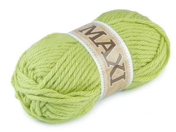 Pletena preja Jumbo Maxi 100 g - (964) zeleni vzorec.