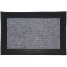 HOMESTYLING Gumijasta preproga 60 x 40 cm siva KO-A48100000sedež