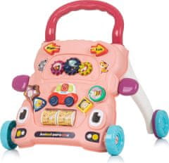 Chipolino Interaktivna hodulja Funny Animals Pink