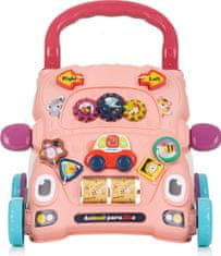 Chipolino Interaktivna hodulja Funny Animals Pink