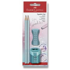 Faber-Castell Grafitni svinčnik Sparkle Cosmic Ocean - komplet 4 kosov