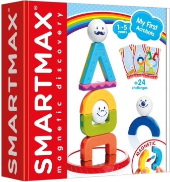 SmartMax Magnetni komplet Moji prvi akrobati 10 kosov