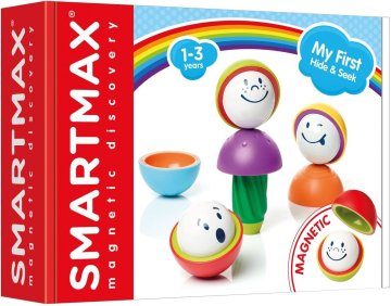 SmartMax Magnetni gradbeni set Moj prvi skrivalnice 6 kosov