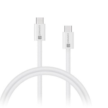 Connect IT Wirez kabel USB-C -> USB-C, 60 W, 1 m, BELI