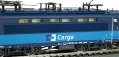 Piko Električna lokomotiva Rh 242 Can ČD Cargo VI, vključno z zvočnim dekoderjem, digitalna - 97405