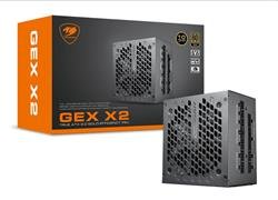 Cougar PC napajalnik GEX X2 850W 80+ Gold, modularni (PCI-e 5.0 GPU 12+4 pin)