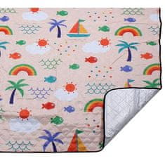 Merco Odejica za piknik Seaside XXL 200 x 200 cm pakiranje 1 kos