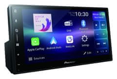 Pioneer Avtoradio SPH-DA77DAB 2DIN, 6,8" LCD, DAB+, CarPlay, Android Auto, Wi-Fi, Bluetooth
