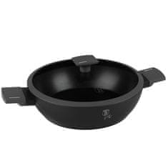 Berlingerhaus Globoka ponev s titanovo površino in pokrovom 28 cm Anthracite Collection BH-8128