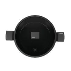 Berlingerhaus Globoka ponev s površino iz titana in pokrovom 30 cm Anthracite Collection BH-8129