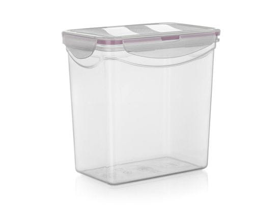 Banquet Hermetični kozarec LARA pravokotni 3,0l plastika