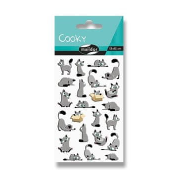 Maildor 3D Cooky nalepke - mačke
