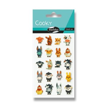Maildor 3D Cooky nalepke - Kmetija
