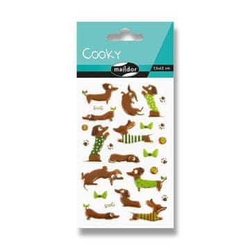 Maildor 3D Cooky nalepke - jazbečar