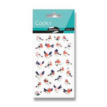 Maildor 3D Cooky nalepke - ptice
