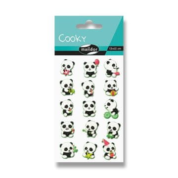 Maildor 3D Cooky nalepke - Panda