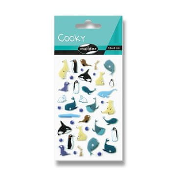 Maildor 3D Cooky nalepke - Polarne živali