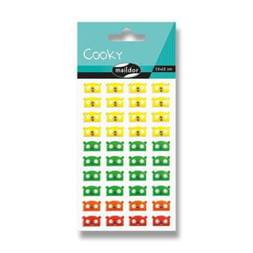 Maildor 3D Cooky nalepke - Emotikone medved