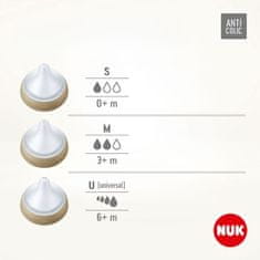 Nuk Perfect Match univerzalna dude 2 kosa, 6m+