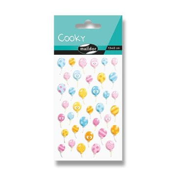 Maildor 3D Cooky nalepke - baloni