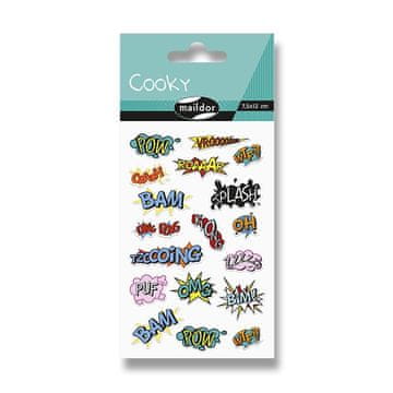 Clairefontaine Maildor 3D Cooky nalepke - Comics