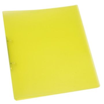 Q-Connect Vezivo z 2 obročkoma - A4, 2,4 cm, rumeno, 1 kos