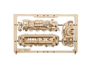 UGEARS 3D sestavljanka Steam Express 2.5D 79 kosov