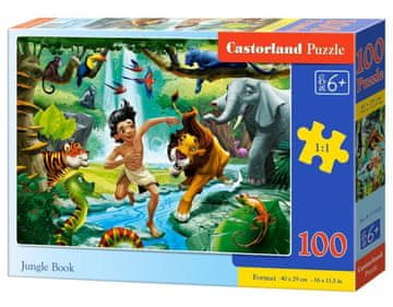 Castorland Knjiga o džungli Puzzle 100 kosov