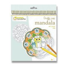 Avenue Mandarine Pobarvanka Graffy Pop Mandala živali