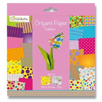 Avenue Mandarine Komplet papirjev Origami Wheels - 60 listov