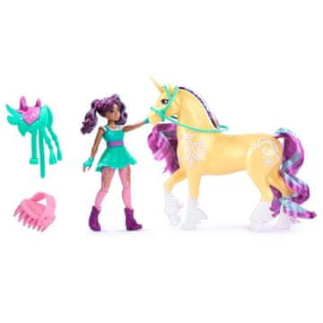 Spin Master Figurice Unicorn academy 11 cm Ava in Leaf